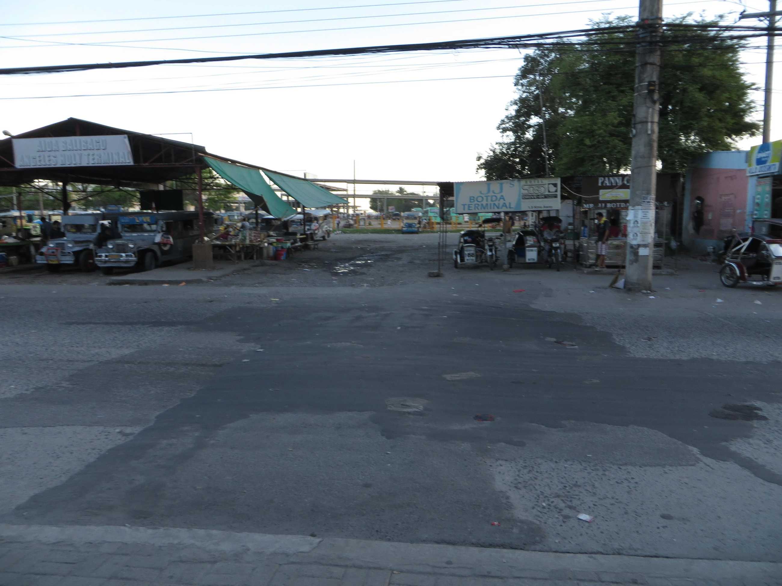 Clark/Angel City-Old abandon tracks in Angeles City Philippines