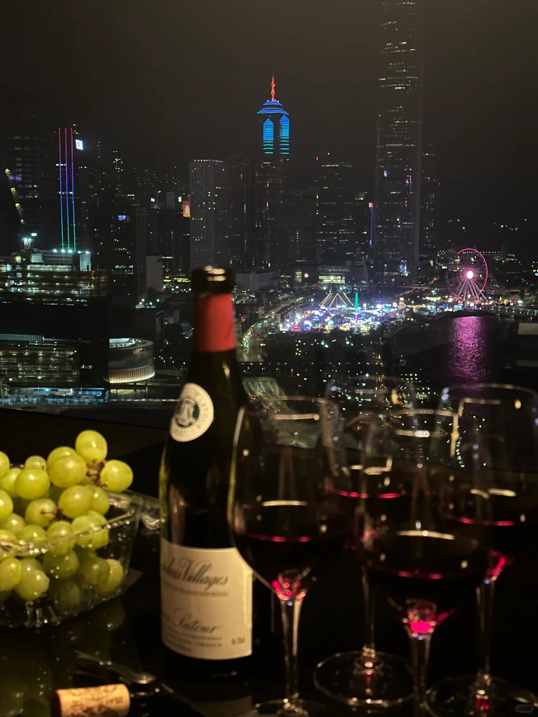 Hong kong-Hong Kong Grand Hyatt New Year's Eve Fireworks Room Experience. Service, location, and view are all great