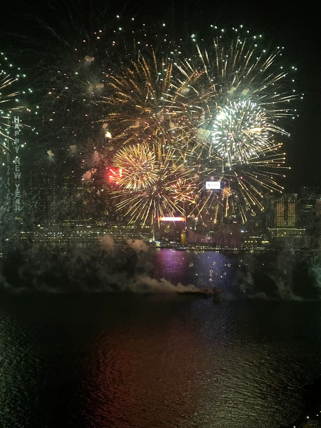 Hong kong-Hong Kong Grand Hyatt New Year's Eve Fireworks Room Experience. Service, location, and view are all great