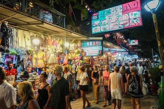 Krabi-They are all back! Krabi's Nam Ao Night Market is bustling with tourists and it is spectacular!