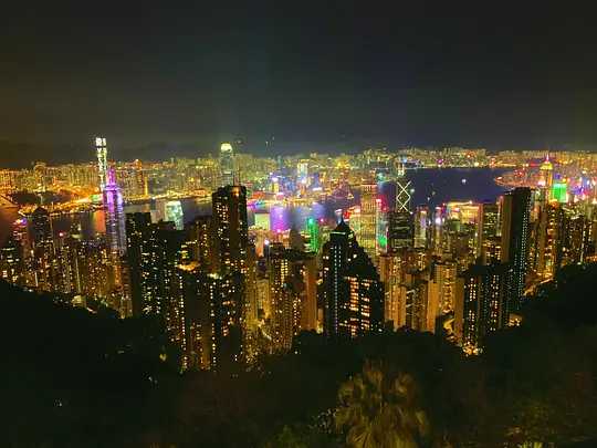 Hong kong-Top secret photo locations, Hong Kong Ferris Wheel and Victoria Peak