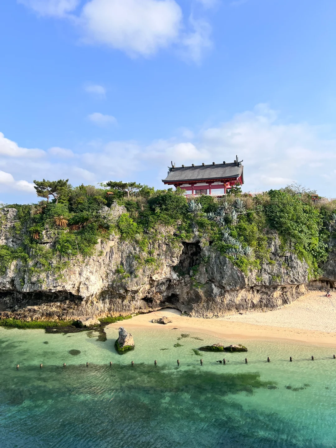 Okinawa-Okinawa Namamiguchi Shrine⛩️, the best view is across the street