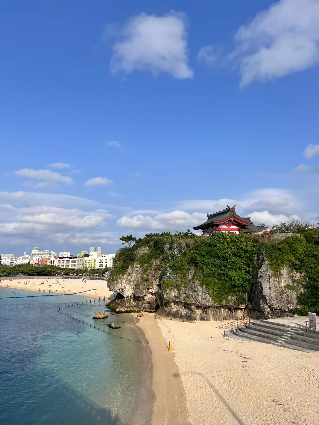 Okinawa-Okinawa Namamiguchi Shrine⛩️, the best view is across the street