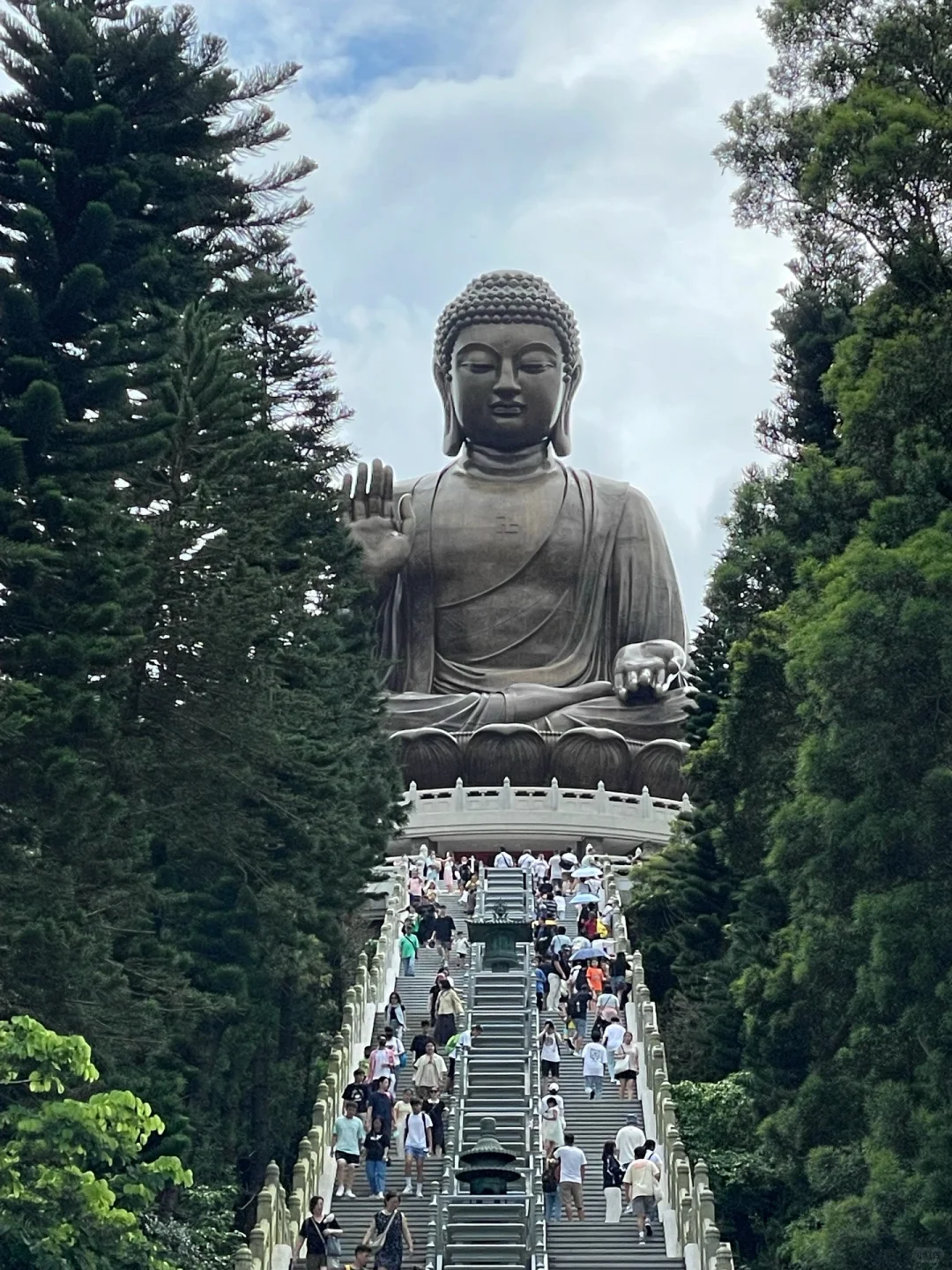 Hong kong-🚡Weekend trip to Hong Kong, the huge Buddha statue on Lantau Island cleanses your soul⛰️