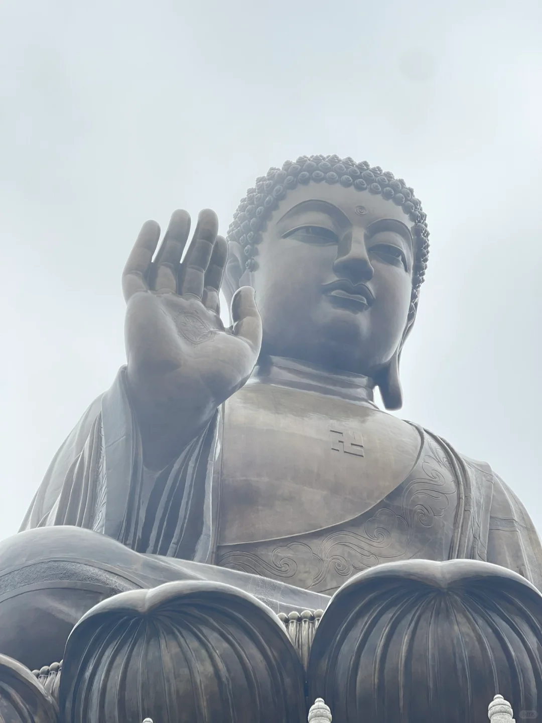 Hong kong-🚡Weekend trip to Hong Kong, the huge Buddha statue on Lantau Island cleanses your soul⛰️