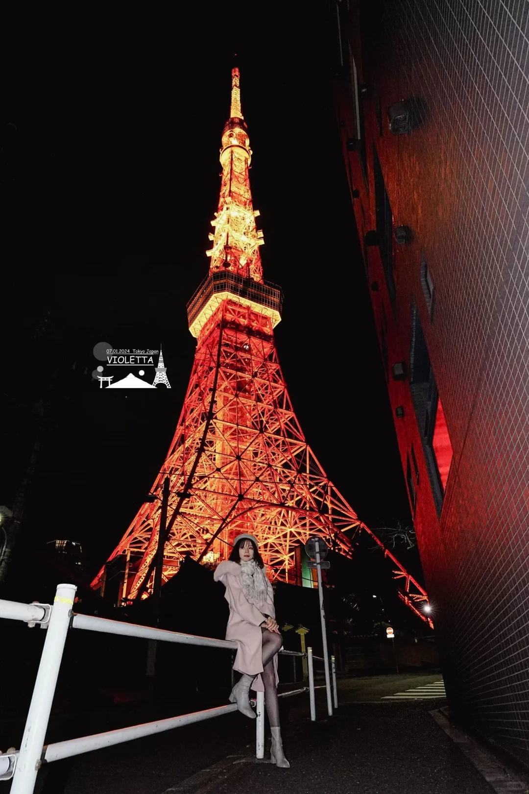 Tokyo-Which is the best place to take free photos at Tokyo Tower?