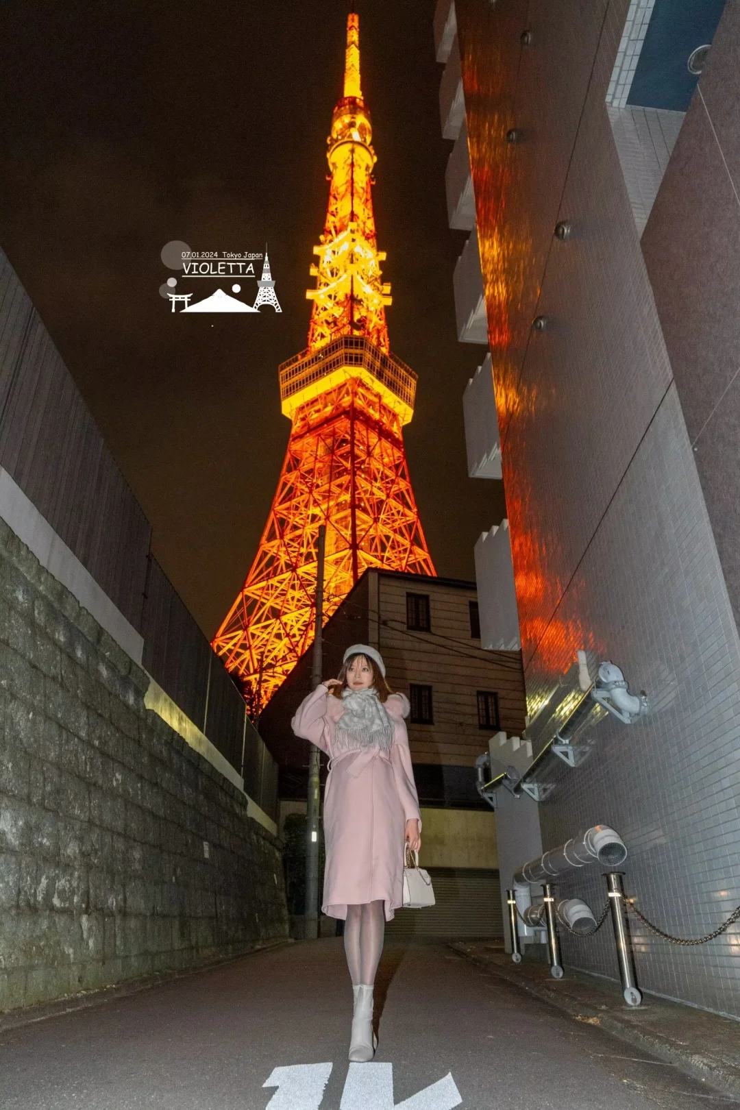 Tokyo-Which is the best place to take free photos at Tokyo Tower?