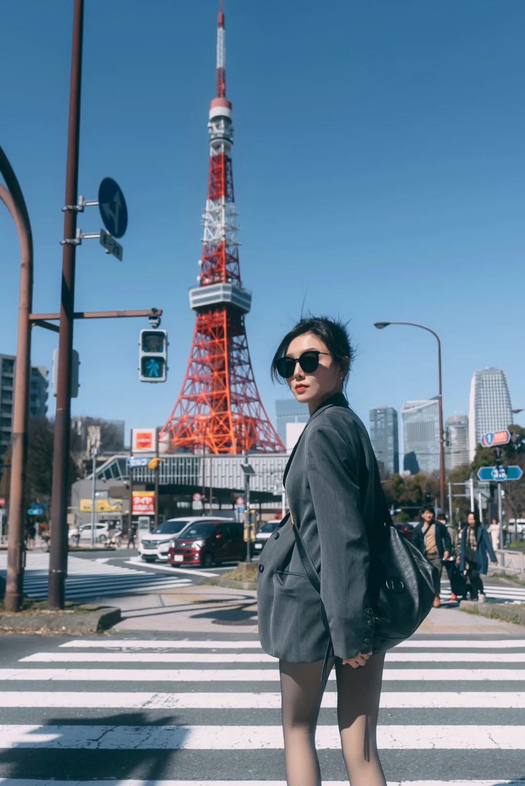 Tokyo-Tokyo Tower🗼6 leg-friendly camera positions📷Take it and take photos