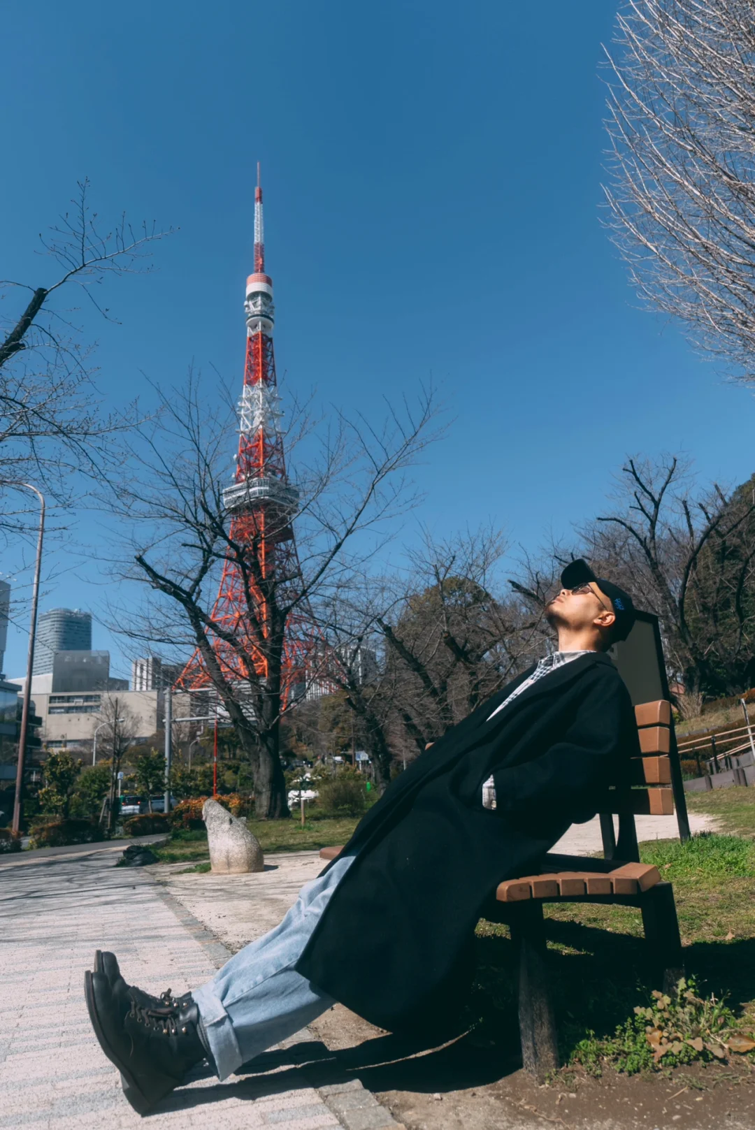 Tokyo-Tokyo Tower🗼6 leg-friendly camera positions📷Take it and take photos