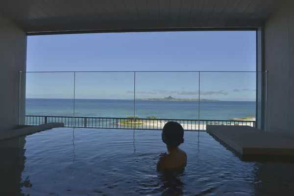 Okinawa-Okinawa is not only about snorkeling, but also about hot spring hotels with stunning sea views