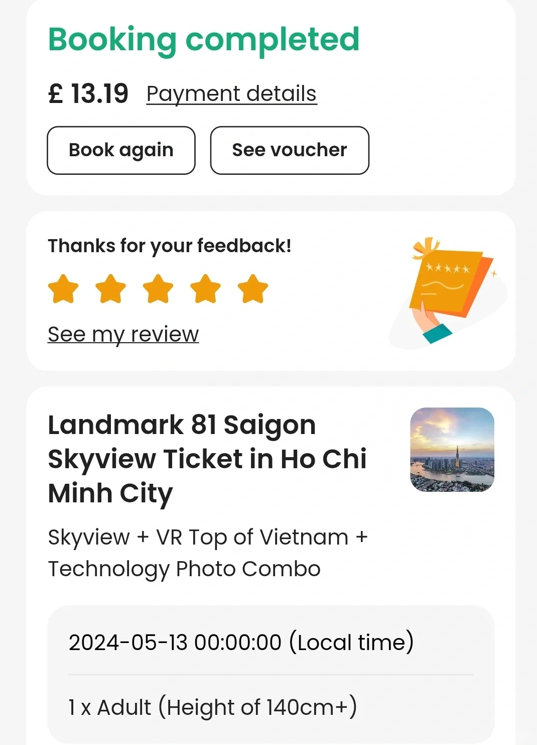 Ho Chi Minh-Check in at Landmark 81, a new landmark in Ho Chi Minh City, Vietnam