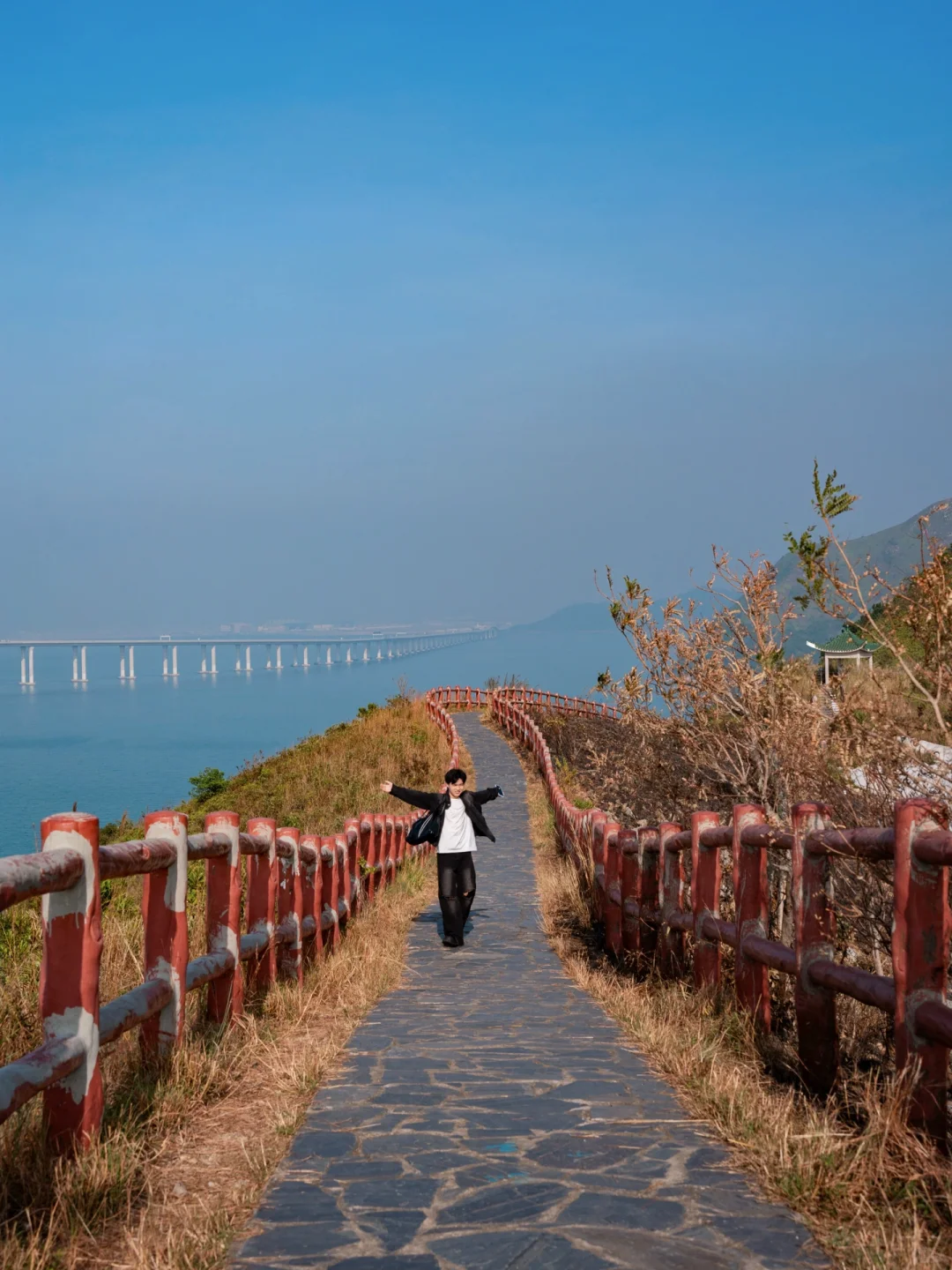 Hong kong-Traveling in Hong Kong, sunset drive to the seaside and isolated fishing village