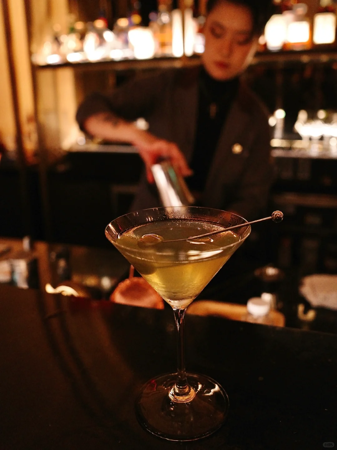 Macao-Lan Bar💽, one of the top 50 bars in Asia, recommends the Dirty Apple Martini