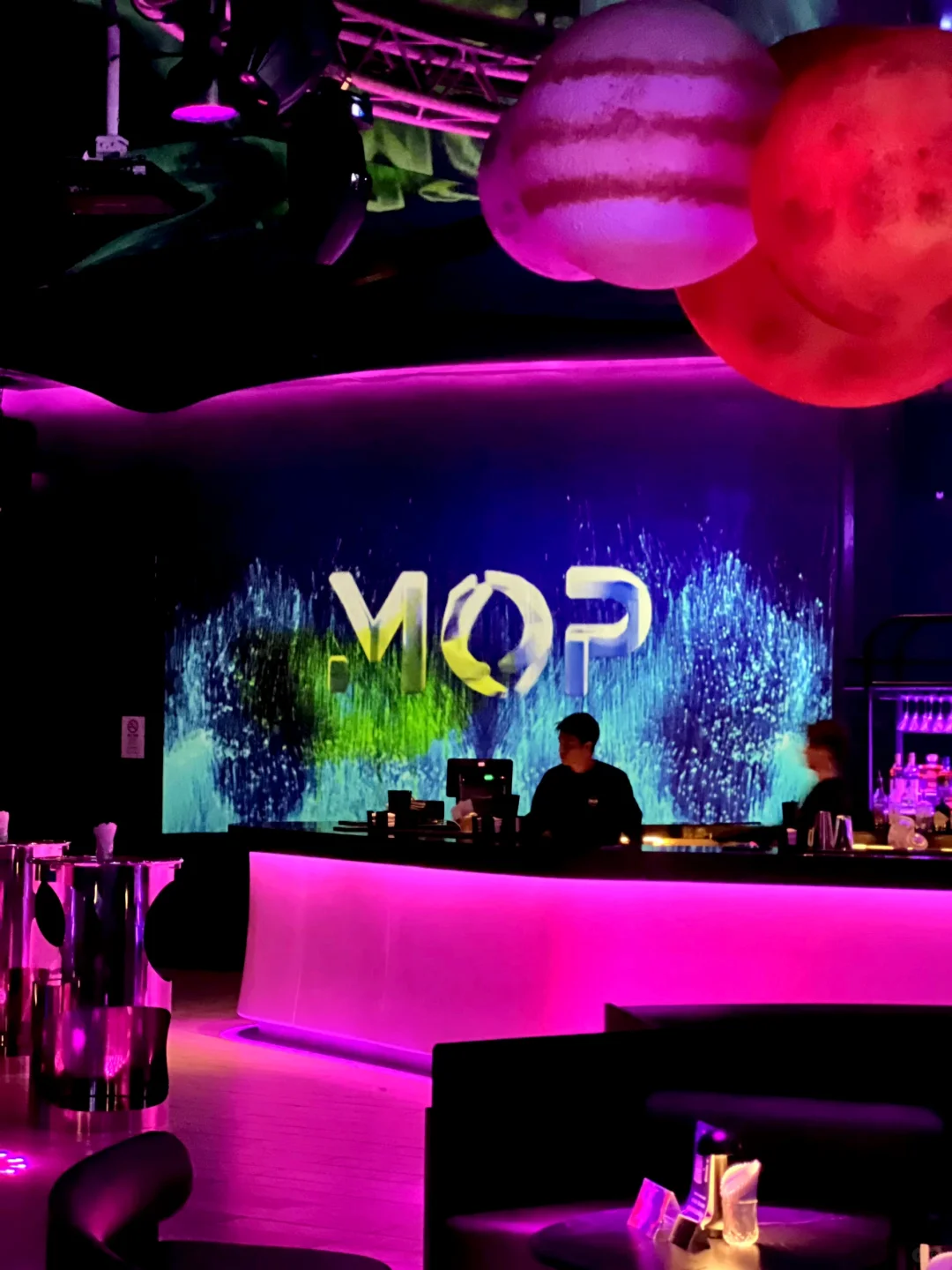 Macao-Macau MOP Bar, where everyone can come together to sing and dance