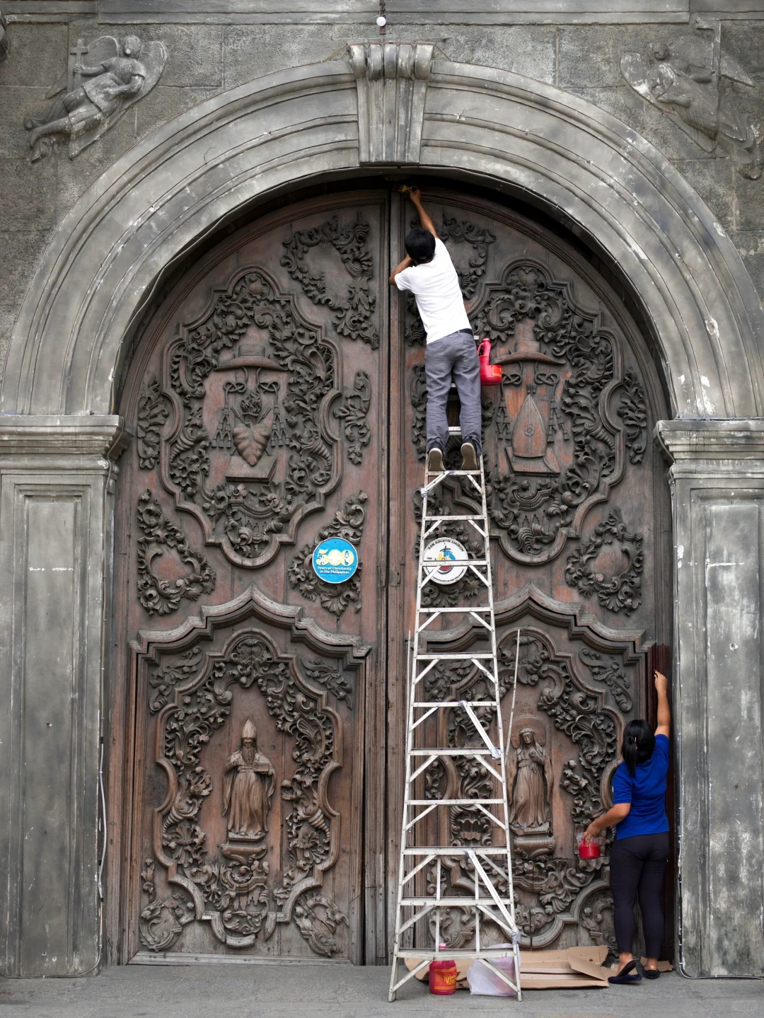 Manila/Luzon-St. Augustine Church, the ruling center established by Spanish colonists in the Philippines