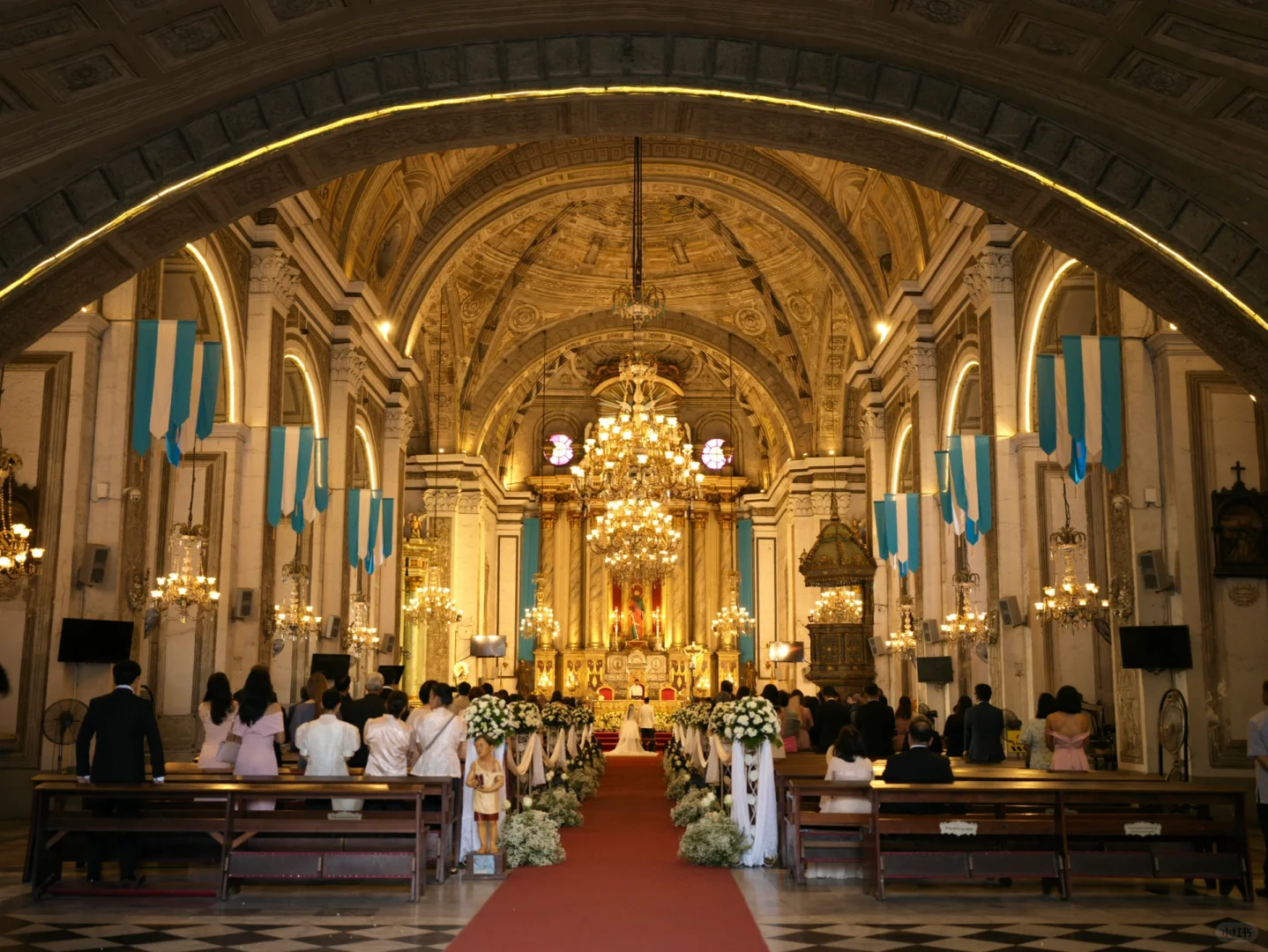 Manila/Luzon-St. Augustine Church, the ruling center established by Spanish colonists in the Philippines