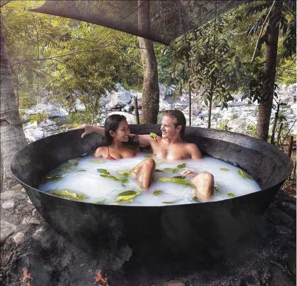 Cebu-KAWA HOT BATH SPA in the Philippines, experience Antique's most famous - Kawa hot bath