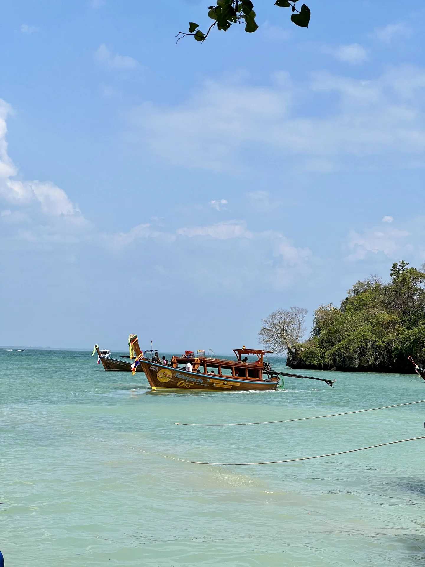 Krabi-Let's take a long-tail boat to Railay Beach🐠 and see the glass sea closest to Krabi