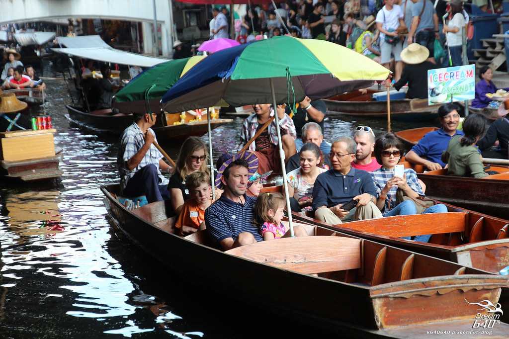 Bangkok-Damnoen Saduak Floating Market and Maeklong Railway Market Walking Tour