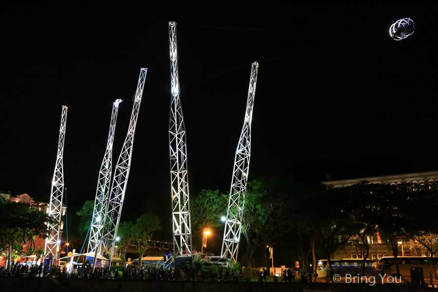 Singapore-Singapore night scene and nightlife bars, Clarke Quay surrounding attractions