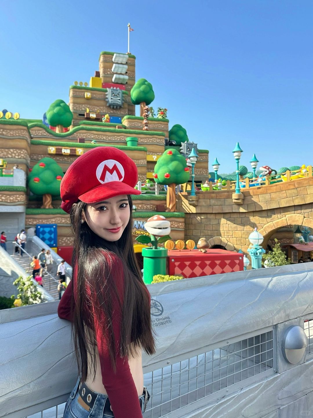 Osaka-Traveling to Universal Studios Osaka🍄, taking photos with lots of Mario