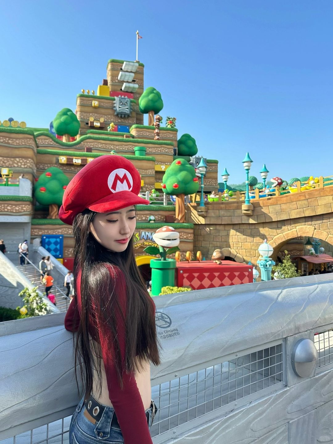 Osaka-Traveling to Universal Studios Osaka🍄, taking photos with lots of Mario