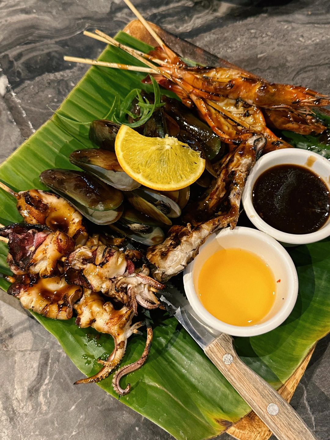 Boracay-Boracay S2dmall I Love Backyard BBQ Restaurant🍢, recommended seafood platter