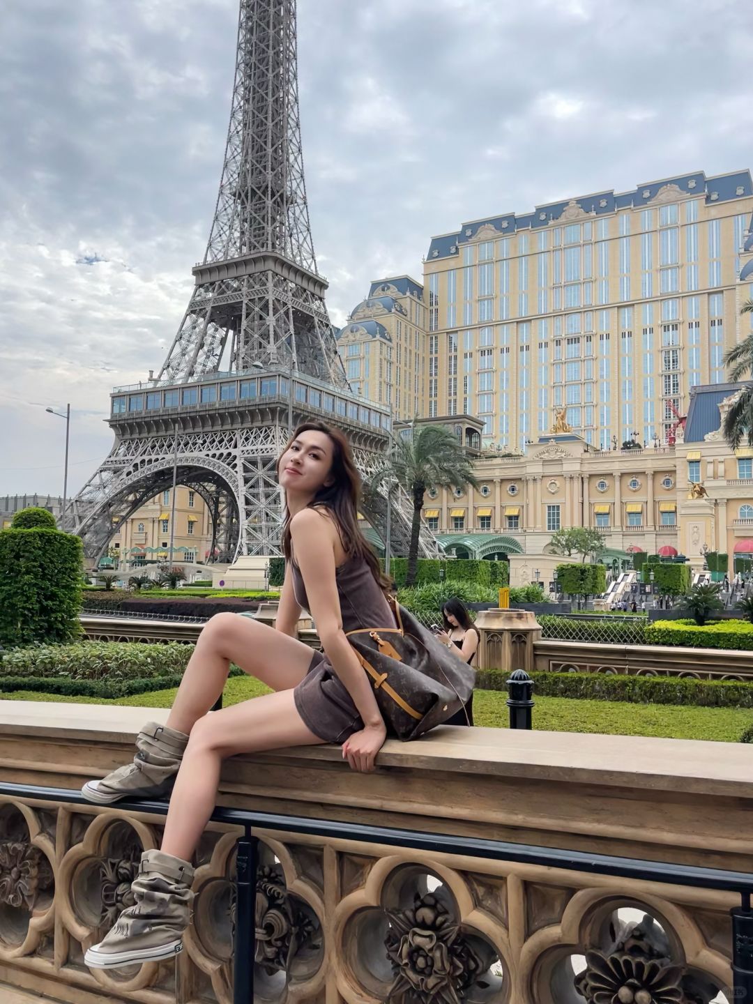 Macao-Finally, I felt the extravagance of Macau, and took a photo at the Parisian Tower