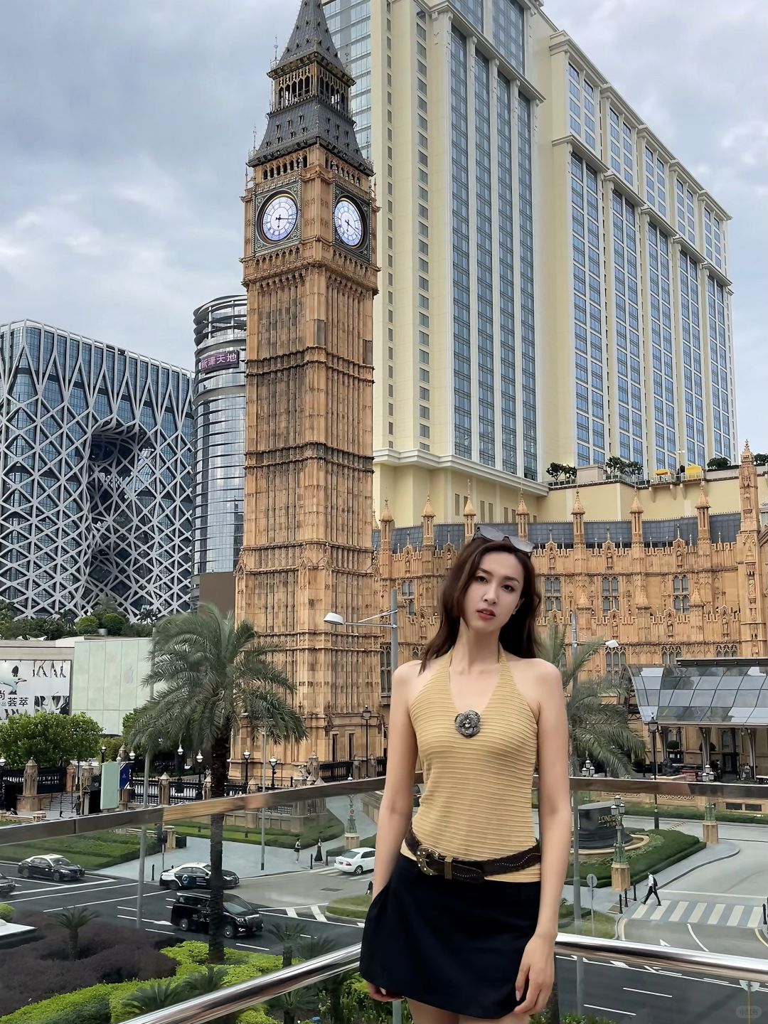 Macao-Finally, I felt the extravagance of Macau, and took a photo at the Parisian Tower