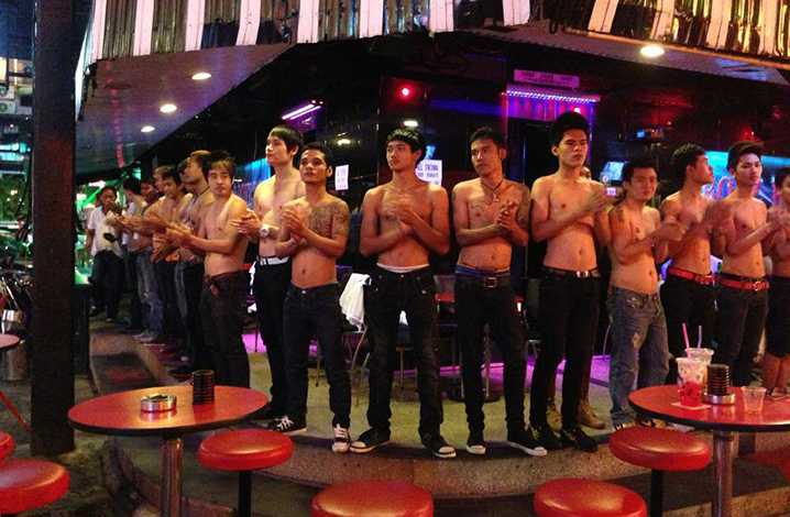 Bangkok-Male prostitute shops in Bangkok and Pattaya are also a paradise for girls to enjoy sex