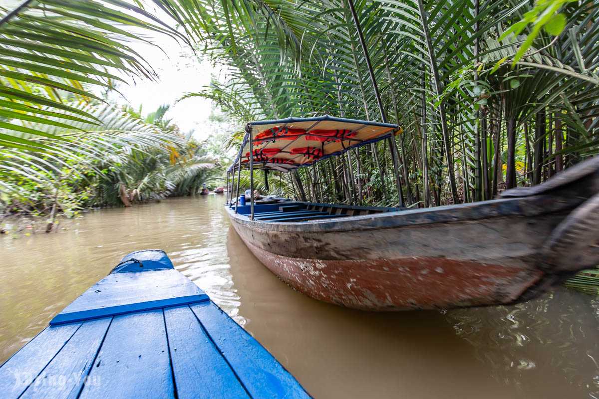 Ho Chi Minh-Mekong Delta Tour from Ho Chi Minh, Hand-cranked Boats, Cruise Ships, Floating Houses