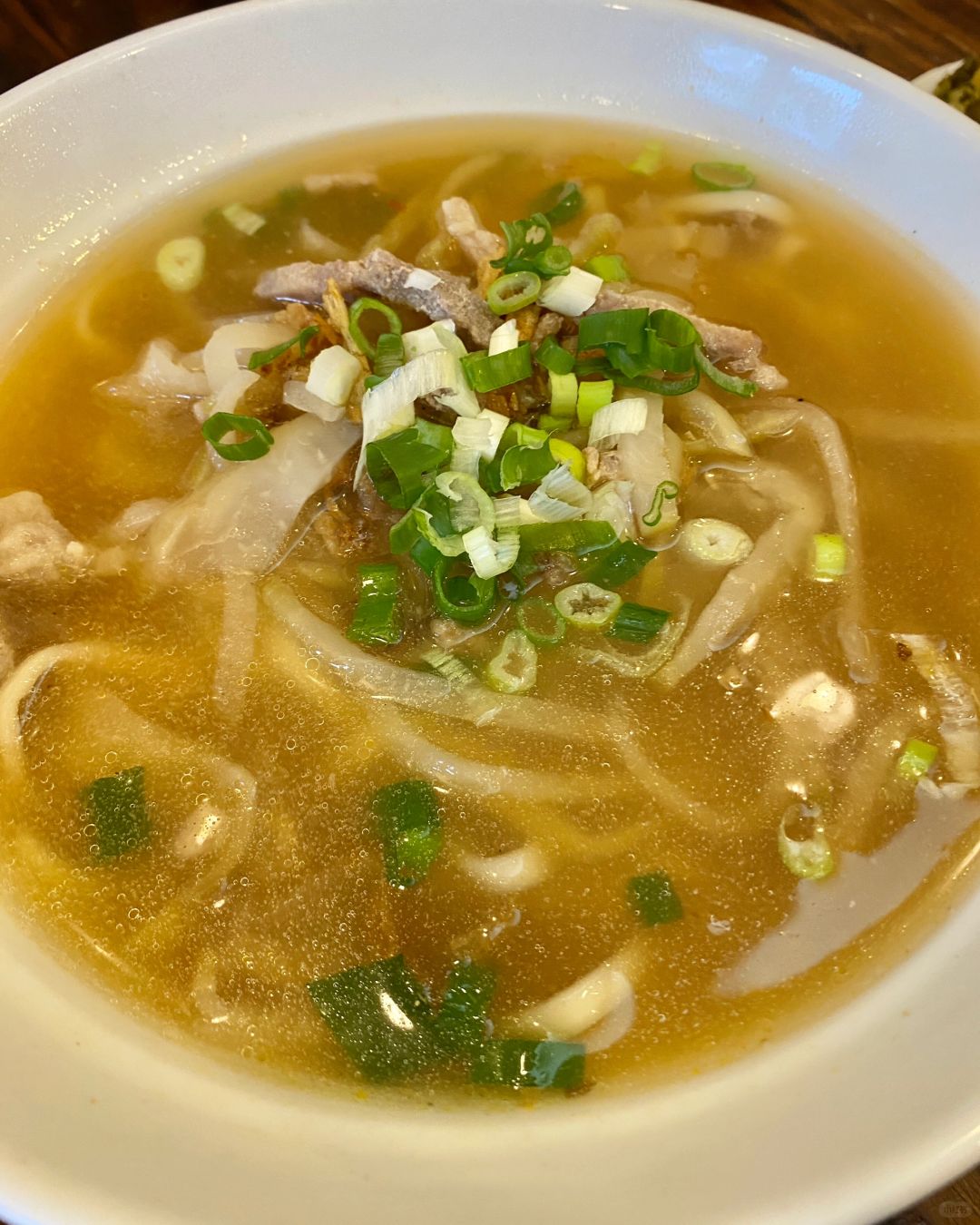 Taiwan-Laoxiong Beef Noodles in Xinfeng Township, Hsinchu, has the same good taste for 30 years