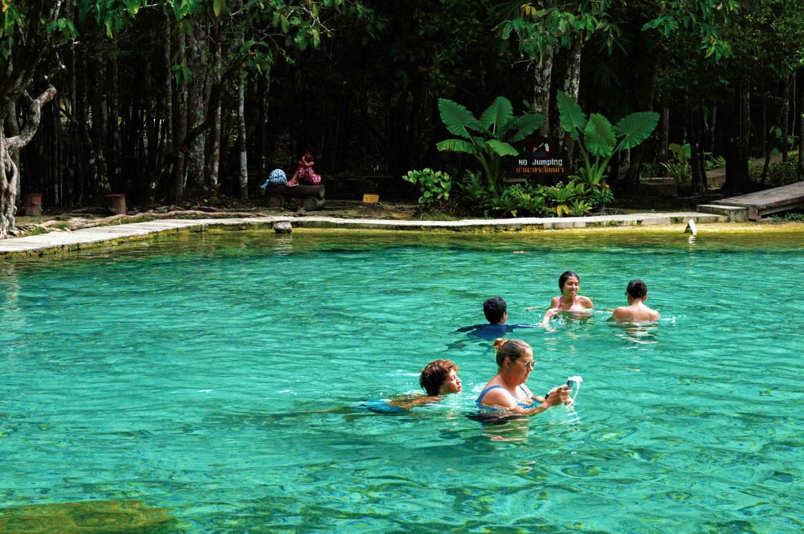 Krabi-Don’t forget to have a coffee break in the rainforest while visiting the Emerald Pool in Krabi