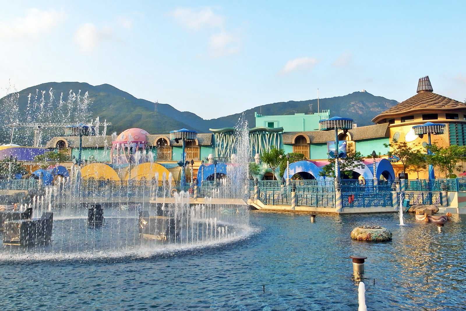 Hong kong-Ocean Park Hong Kong, Hong Kong's theme park, a lively large-scale garden party