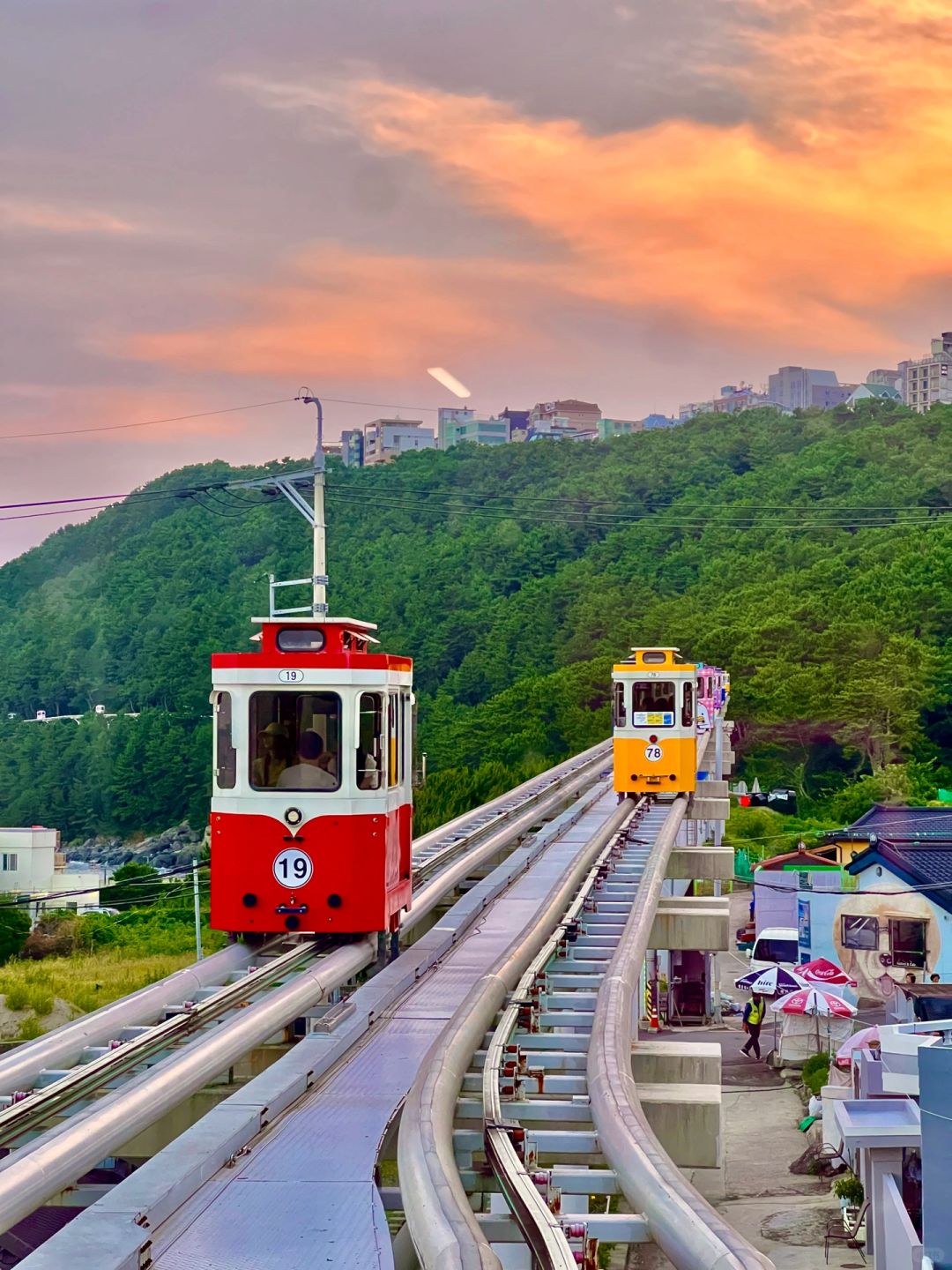 Busan/Jeju-Busan City Walking Tour 2 Days Plan, 🚡Gamcheon Culture Village and Songdo Cable Car