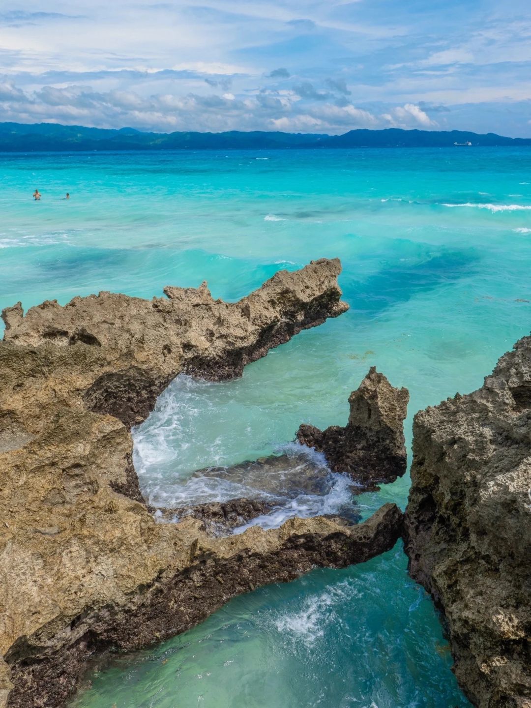 Boracay-The most beautiful island, Boracay, with glass-like colorful waters and white and fine beaches