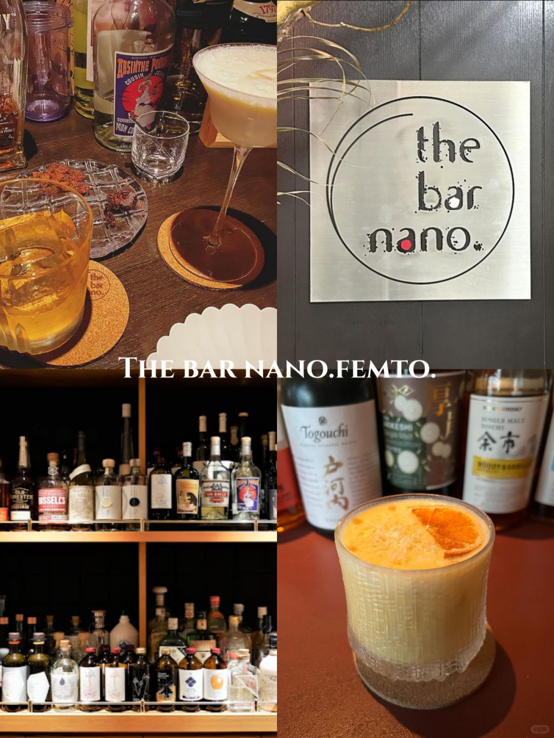 Sapporo/Hokkaido-BAR PROOF, N43, The bar nano.femto, Sapporo's 🍸top 5 bars and nightclubs reviews