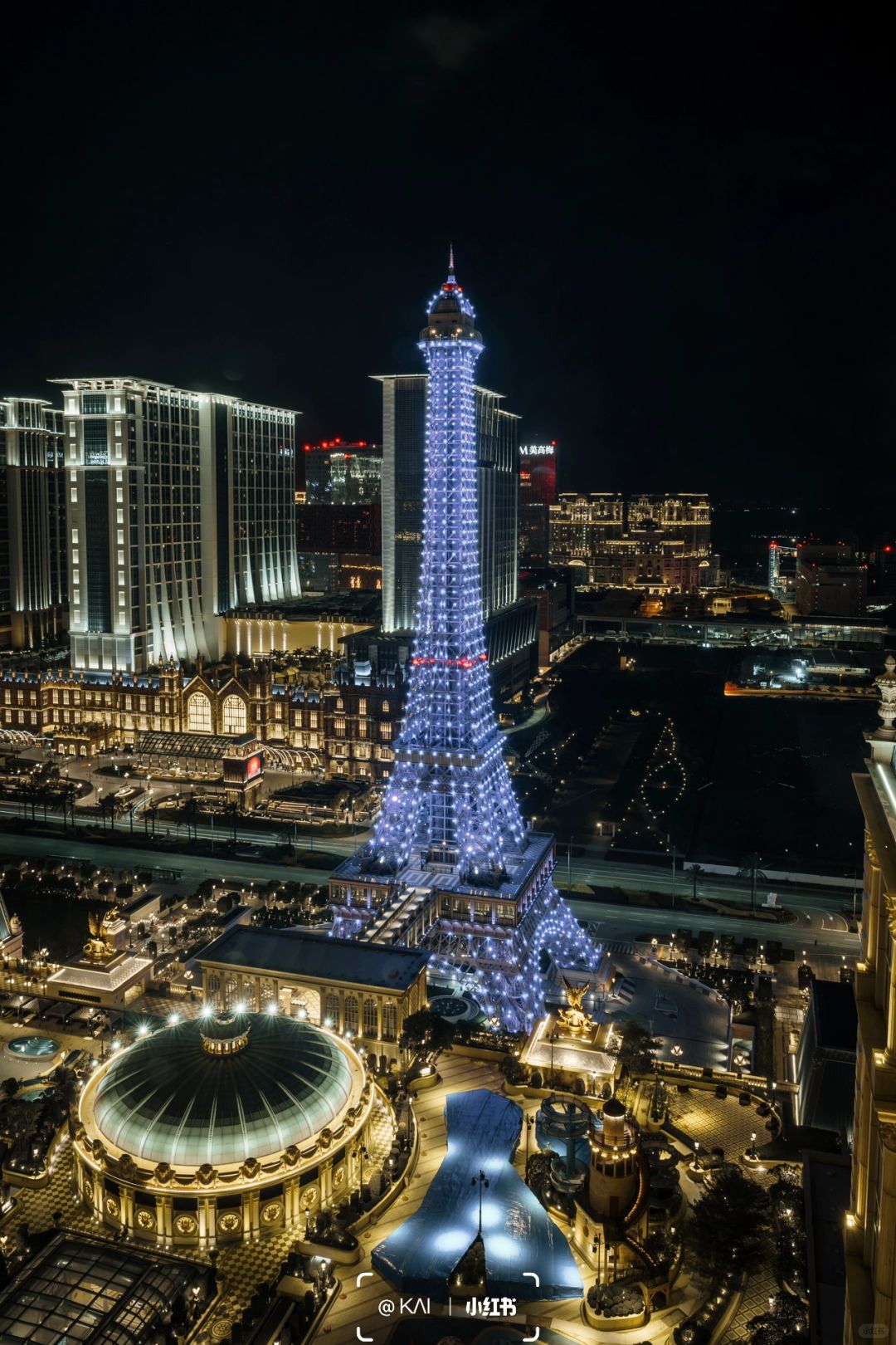 Macao-As night falls, Macau's main color turns golden during a trip to Asia's gambling cities