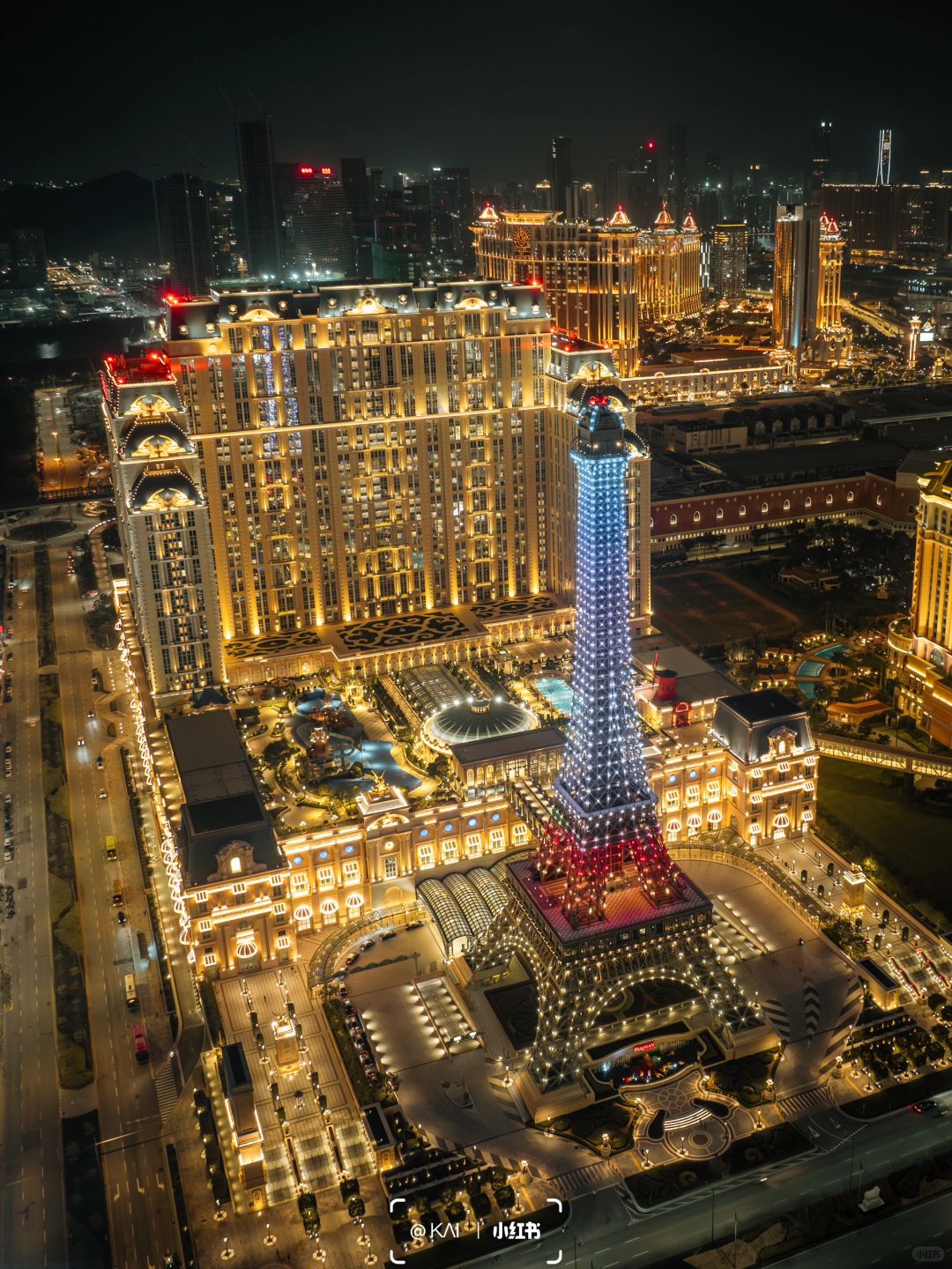 Macao-As night falls, Macau's main color turns golden during a trip to Asia's gambling cities