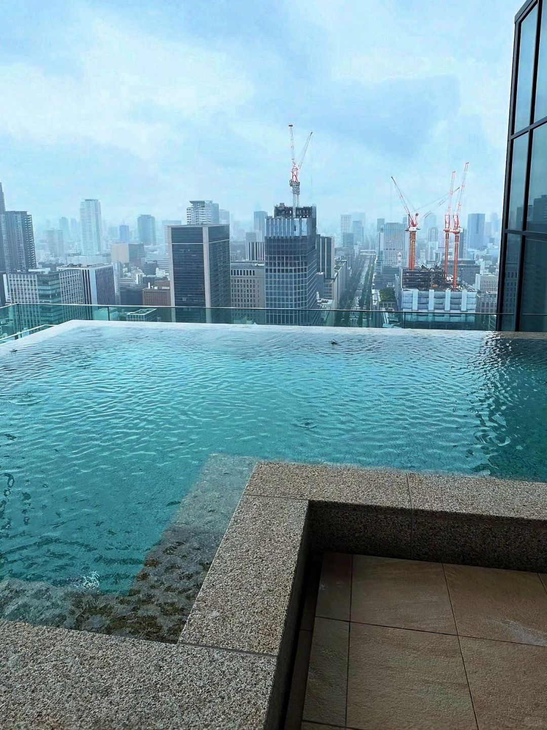 Osaka-Candeo Hotel Osaka Umeda, the world's highest open-air infinity pool, overlooking the city