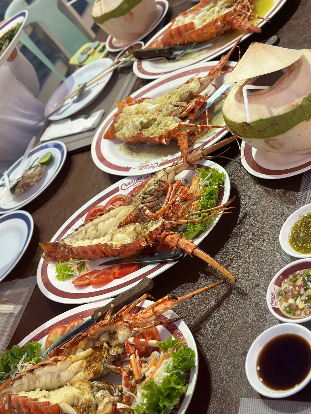 Hua Hin-Hua Hin Chaolei Seafood Restaurant, lobster, crab, grouper are very delicious