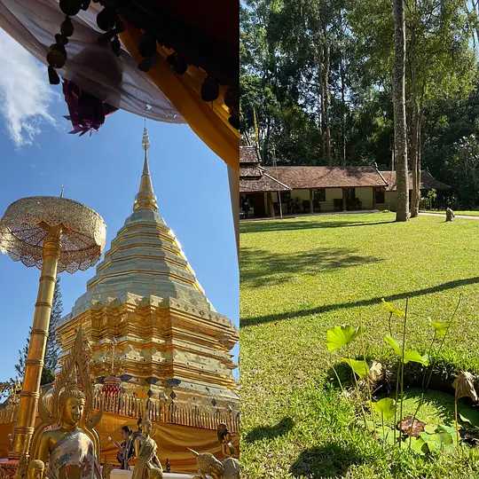 Chiang Mai-Chiang Mai Travel: The magnificent Doi Suthep Temple overlooks the ancient city of Chiang Mai