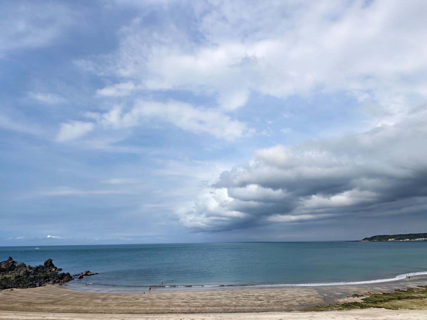 Taiwan-The Fugui Cape Lighthouse, the northernmost point of Taiwan, has a unique seaside view