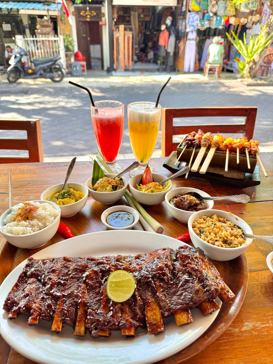 Bali-Warung Chef Bagus Kuta, the best boneless grilled pork chop in Kuta Beach, Bali