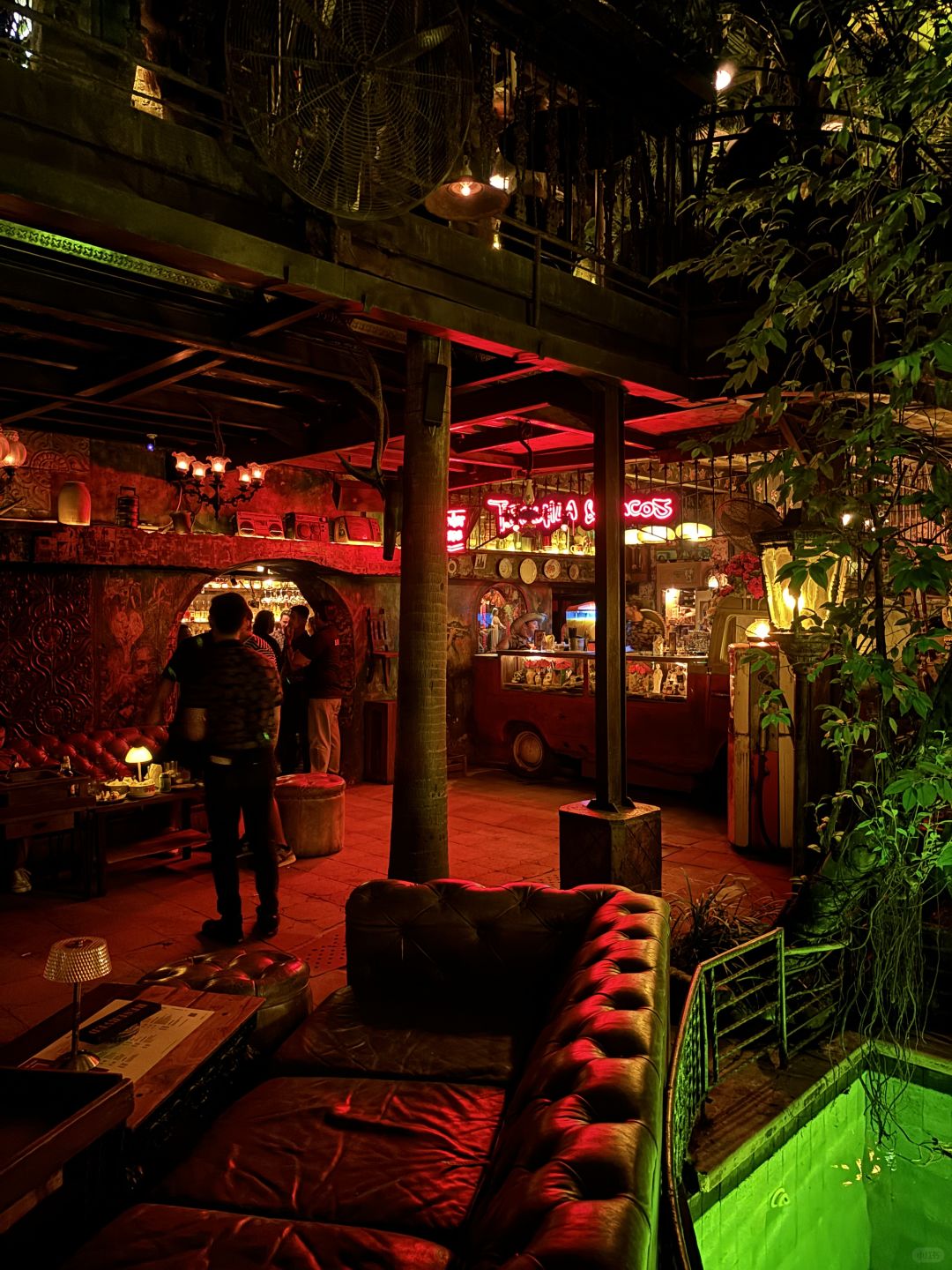 Bali-La Favela, the No.1 nightlife bar in Seminyak Bar Street, Bali, Indonesia, is very popular