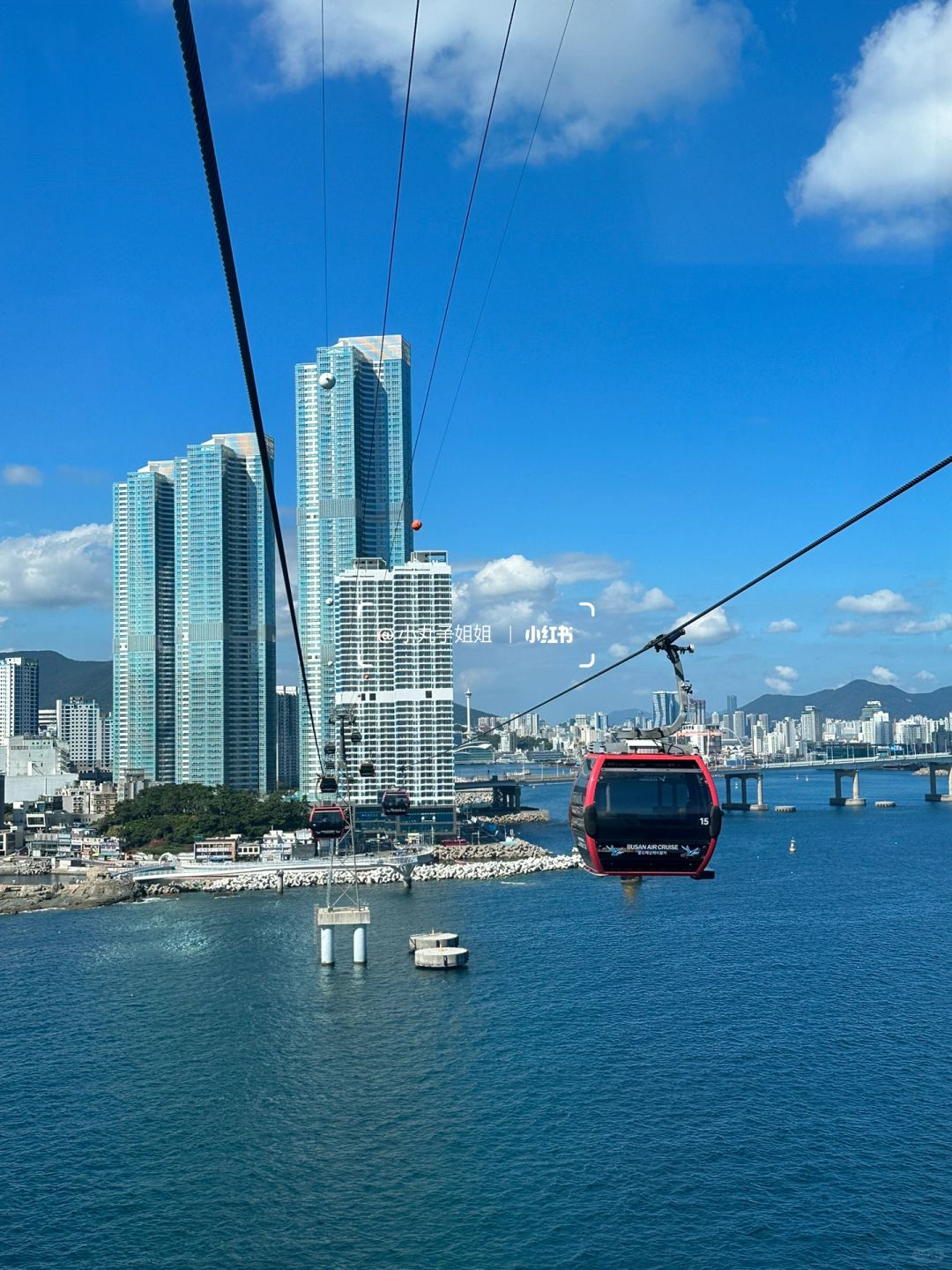 Busan/Jeju-Busan Songdo Maritime Cable Car Crystal Cabin🚡, unfiltered landscape photo