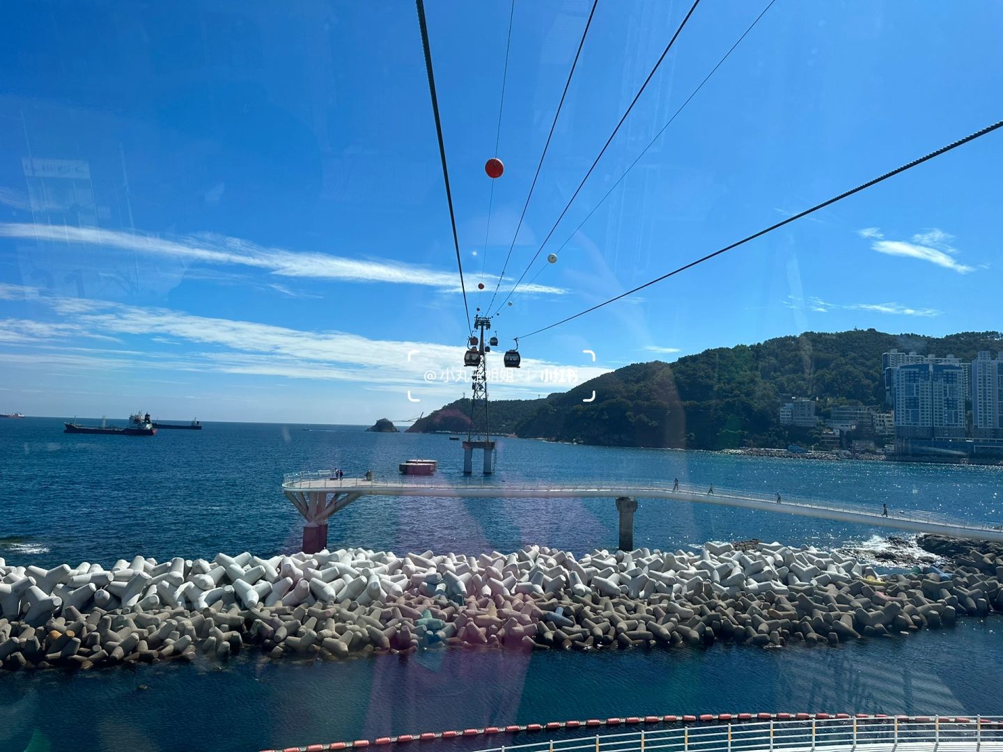 Busan/Jeju-Busan Songdo Maritime Cable Car Crystal Cabin🚡, unfiltered landscape photo