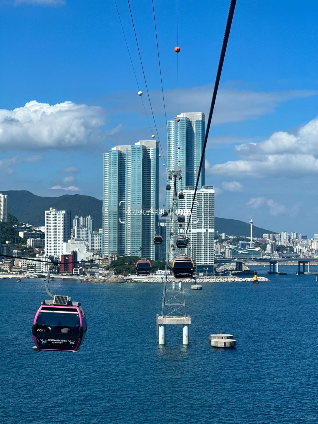 Busan/Jeju-Busan Songdo Maritime Cable Car Crystal Cabin🚡, unfiltered landscape photo