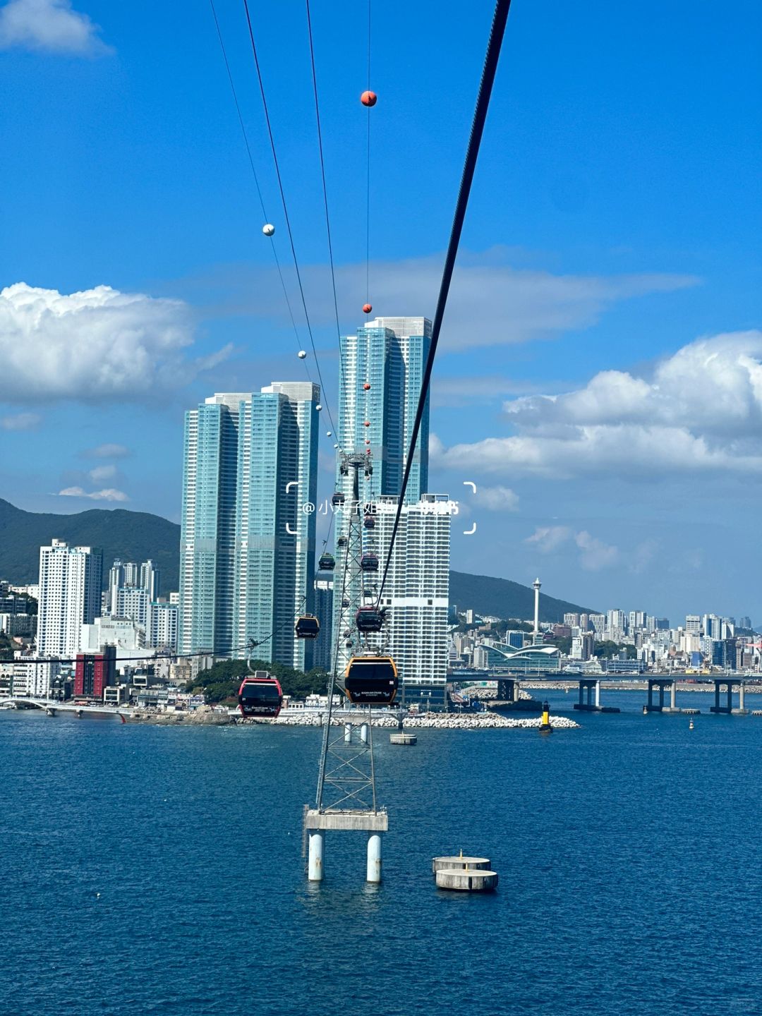 Busan/Jeju-Busan Songdo Maritime Cable Car Crystal Cabin🚡, unfiltered landscape photo