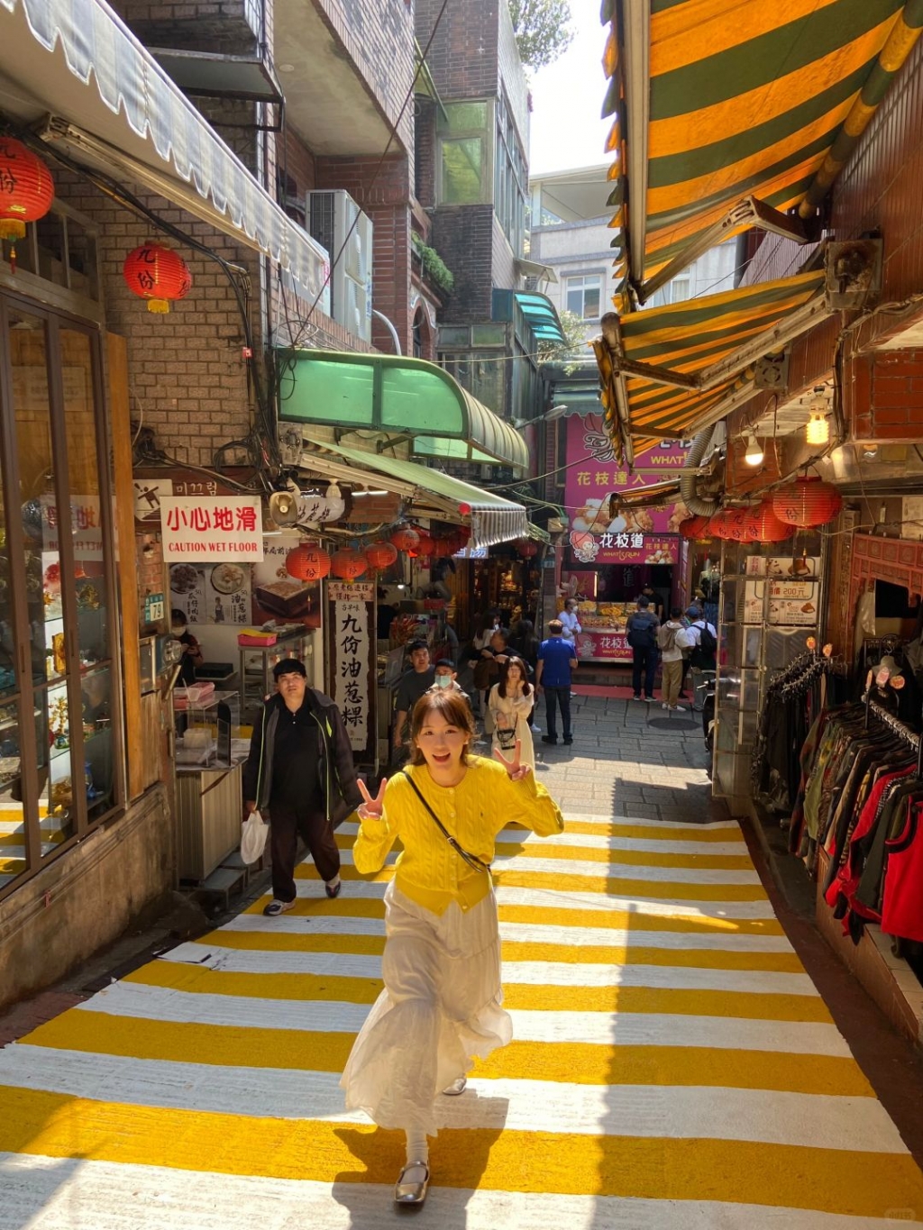 Taiwan-The graffiti wall in Ximending, Taiwan, a place where traveling makes people beautiful